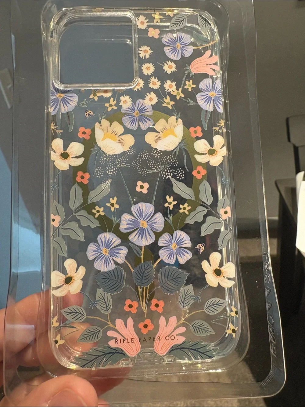 Rifle Paper Co. Floral Clear iPhone Case for iPhone 14/13 - Multicolor